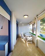 Huge Terrace in the Heart of Bibione for 7 Guests