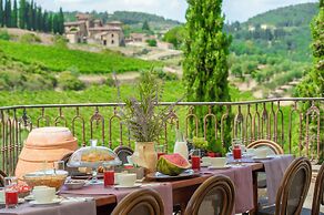 Villa Chianti With Panoramic Pool On The Vineyard