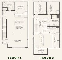 The Magnolia 6 by Avantstay Downtown Balcony