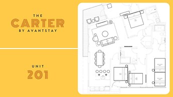 The Carter 201 by Avantstay 4BR Balcony