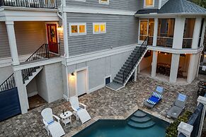 Pink Plume Coastal Escape Near Beach Private Pool Grill Luxe Interiors