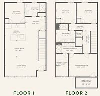 The Magnolia 9 by Avantstay Downtown Balcony