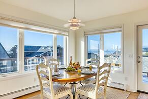 Pacific Breeze Ocean Views Steps to Cannon Beach Airy Coastal Retreat
