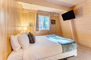 Lundy Bearden Serene Tahoe Retreat With Deck Fireplace and Forest View