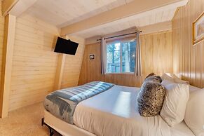 Lundy Bearden Serene Tahoe Retreat With Deck Fireplace and Forest View