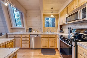 Lundy Bearden Serene Tahoe Retreat With Deck Fireplace and Forest View