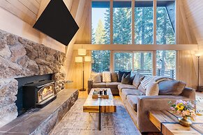 Lundy Bearden Serene Tahoe Retreat With Deck Fireplace and Forest View