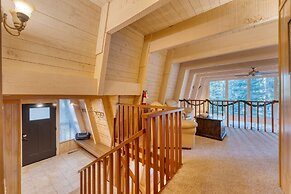 Lundy Bearden Serene Tahoe Retreat With Deck Fireplace and Forest View