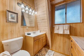 Lundy Bearden Serene Tahoe Retreat With Deck Fireplace and Forest View