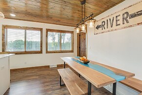 Riverfront Home w/ Private Dock in Wisconsin Dells