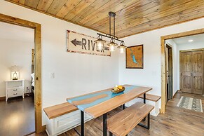 Riverfront Home w/ Private Dock in Wisconsin Dells