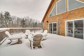 Snowmobiling On-site: Secluded Vermont Getaway