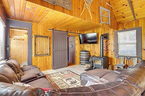 14 Mi to Slopes: Long Barn Cabin w/ Fire Pit!