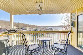 Lake View & Boat Slip: Osage Beach Retreat!