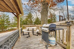 Walk to Lake & Trails: Cape Fair Retreat w/ Grill!