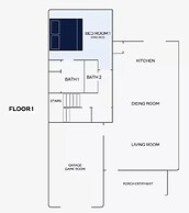 Blue Hour Playfully Designed Beach Home w Hot Tub Fire Pit Game Room