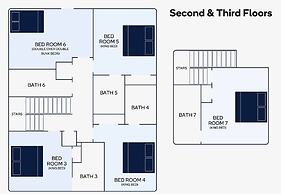 Miramar Beach Jewel Ultimate Group Retreat 5 King Bedrooms Pool Backya