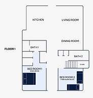 Bohemian Beach Retreat Fully Stocked Villa Near Beach w Pool Outdoor D