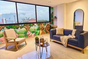 Cozy Stadio Hideaway Rosa Negra