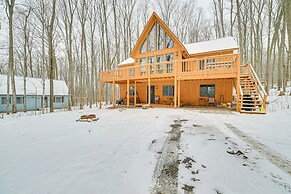 < 1 Mi to Nubs Nob Ski: Cabin w/ Sauna & Deck!