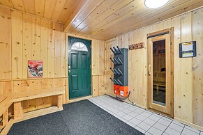 < 1 Mi to Nubs Nob Ski: Cabin w/ Sauna & Deck!
