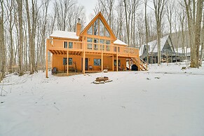 < 1 Mi to Nubs Nob Ski: Cabin w/ Sauna & Deck!