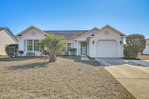 Patio, Yard & Lake Views: Home in Myrtle Beach!