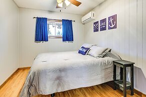 Canal-front Cabin: Dock & Fire Pit in New Lisbon