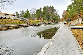 Canal-front Cabin: Dock & Fire Pit in New Lisbon