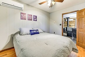 Canal-front Cabin: Dock & Fire Pit in New Lisbon