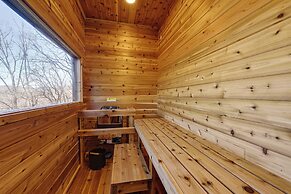 Sauna + Views: Private Franklin Cabin on 10 Acres