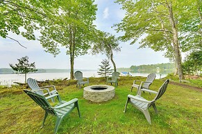 Hot Tub & Boat Dock: Waterfront Maine Retreat!