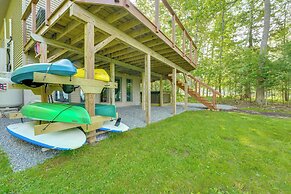 Hot Tub & Boat Dock: Waterfront Maine Retreat!