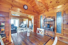 Cabin w/ Deck & Mountain Views Near Gatlinburg!
