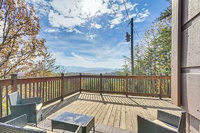 Cabin w/ Deck & Mountain Views Near Gatlinburg!