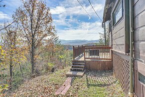 Cabin w/ Deck & Mountain Views Near Gatlinburg!