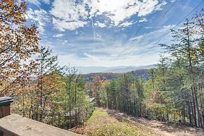 Cabin w/ Deck & Mountain Views Near Gatlinburg!