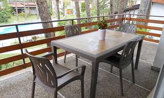 Lovely Flat Bungalow Type in Residence With Pool