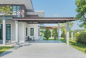 The garden pool villa resort at doisaket