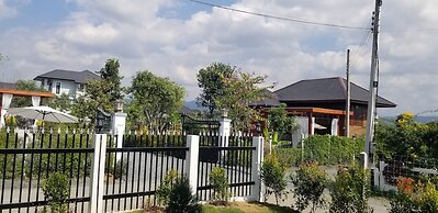 The garden pool villa resort at doisaket