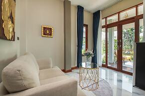 The garden pool villa resort at doisaket