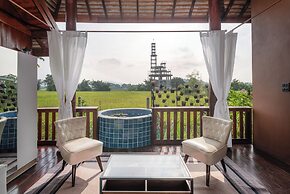 The garden pool villa resort at doisaket