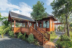 The garden pool villa resort at doisaket