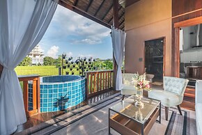 The garden pool villa resort at doisaket