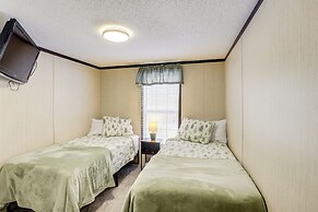 Home w/ Trail Access on 19 Acres in Wright City!
