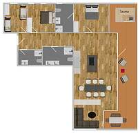 Luxus Penthouse Zentral