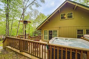 2 Mi to Skiing: Blue Ridge Mtn Cabin w/ Hot Tub!