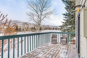 Golf Course & Mtn Views: Avon Townhome!