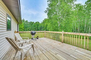 Remote & Peaceful Getaway w/ Games in Eckerman