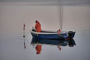Hausboot in Kroeslin am Bodden